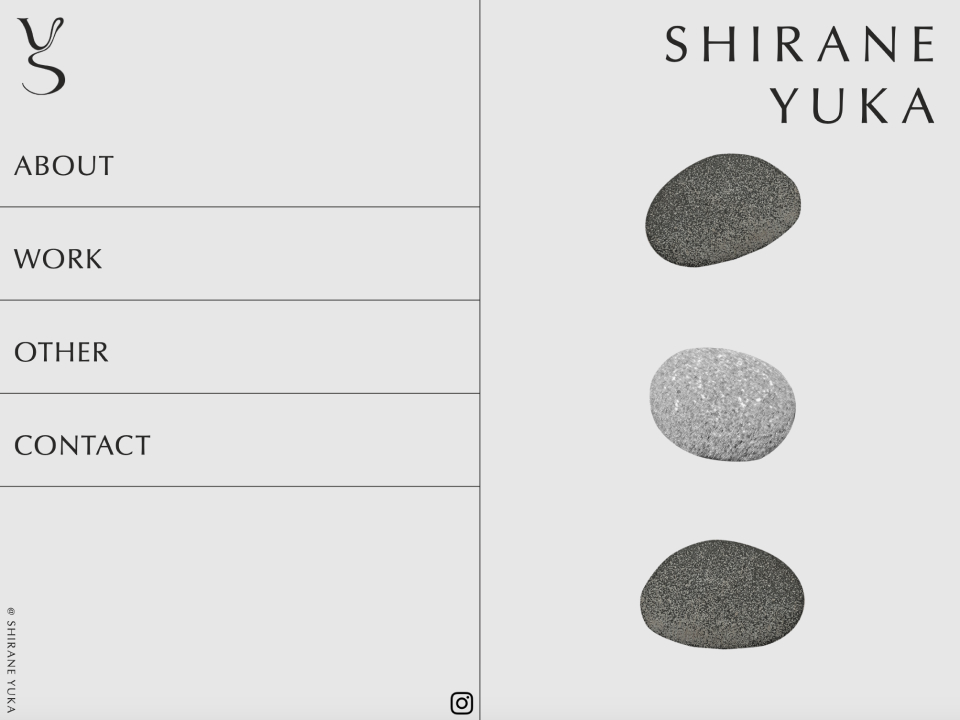 SHIRANEYUKAのポートフォリオサイト